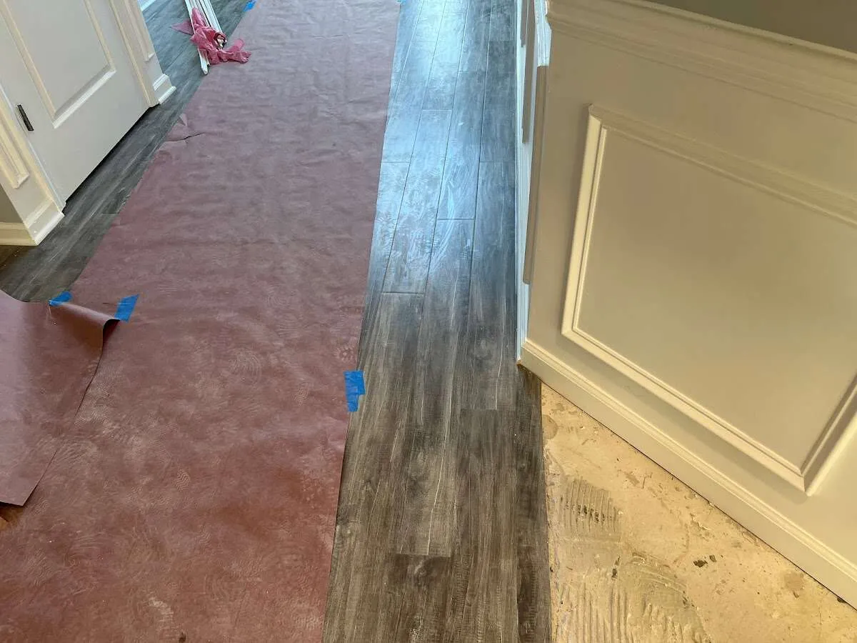 Completed marble shower restoration in Clarks Summit